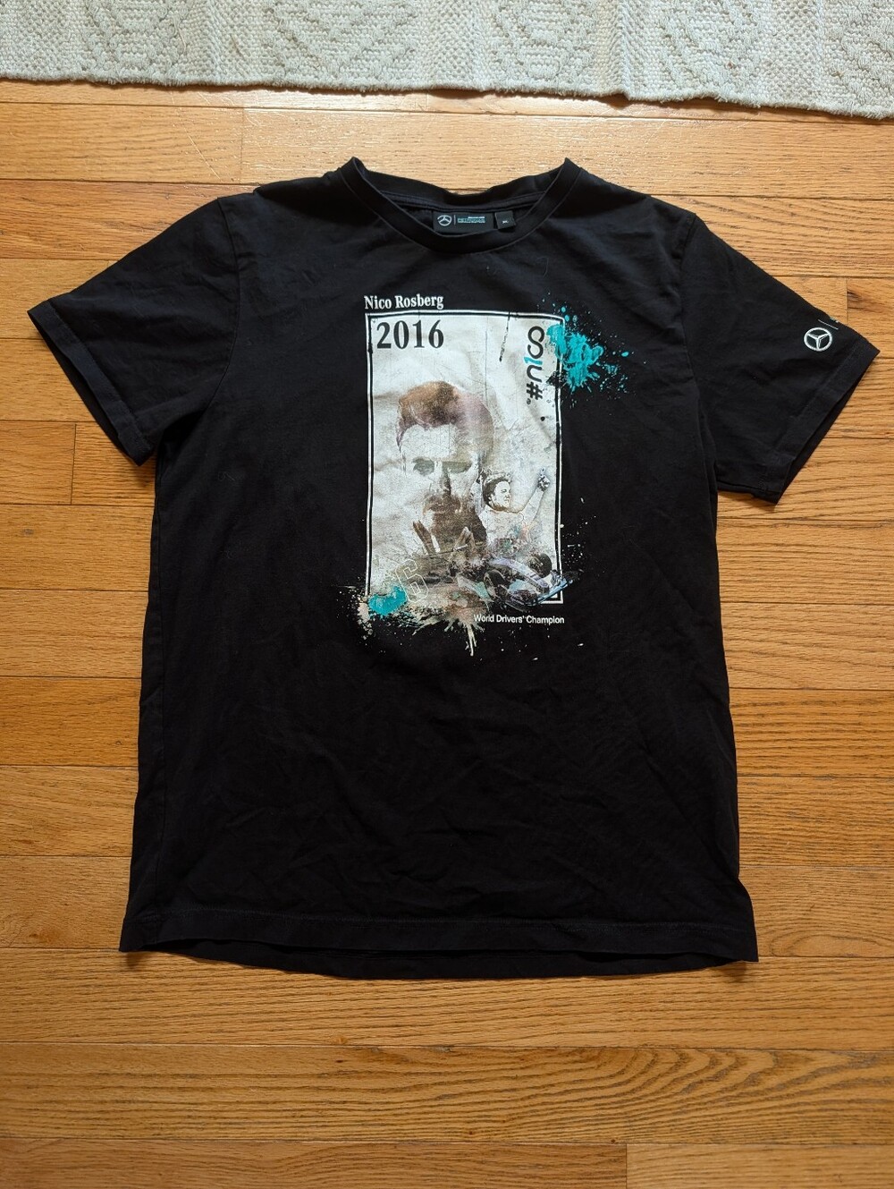 Formula One Team Mercedes AMG Petronas Nico Rosberg Championship Shirt 2016